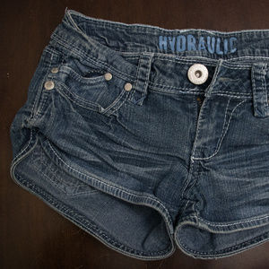 Hydraulic Jean Shorts